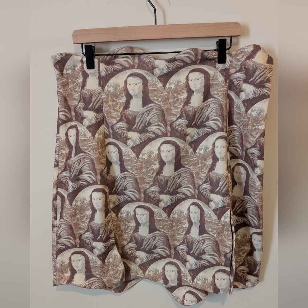 Fashion Brand Company Wavy Ink Stain Mona Skirt - Size 1X/XL